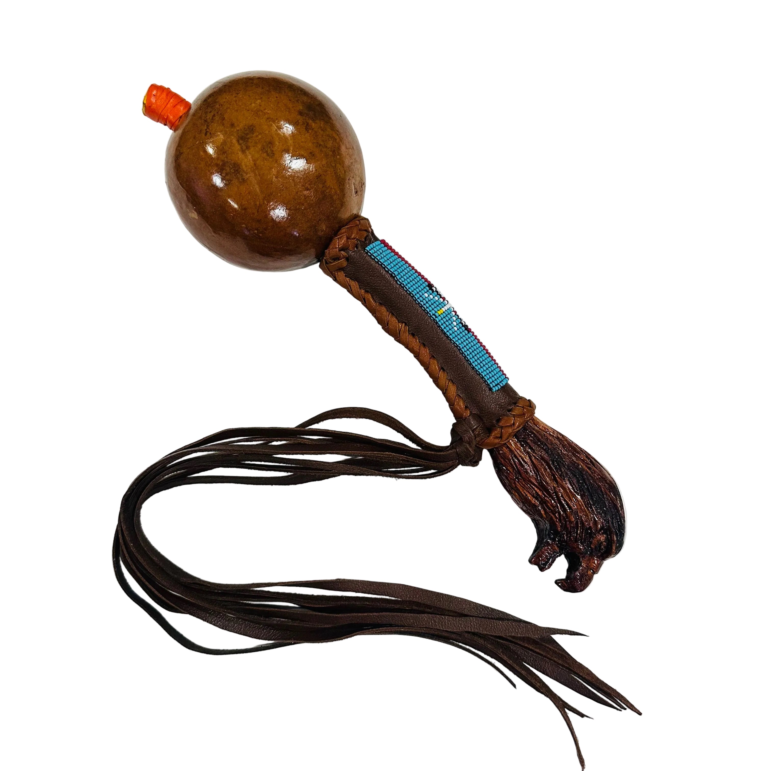 Dance - Gourd Sonaja (Rattle) - Beaded 8