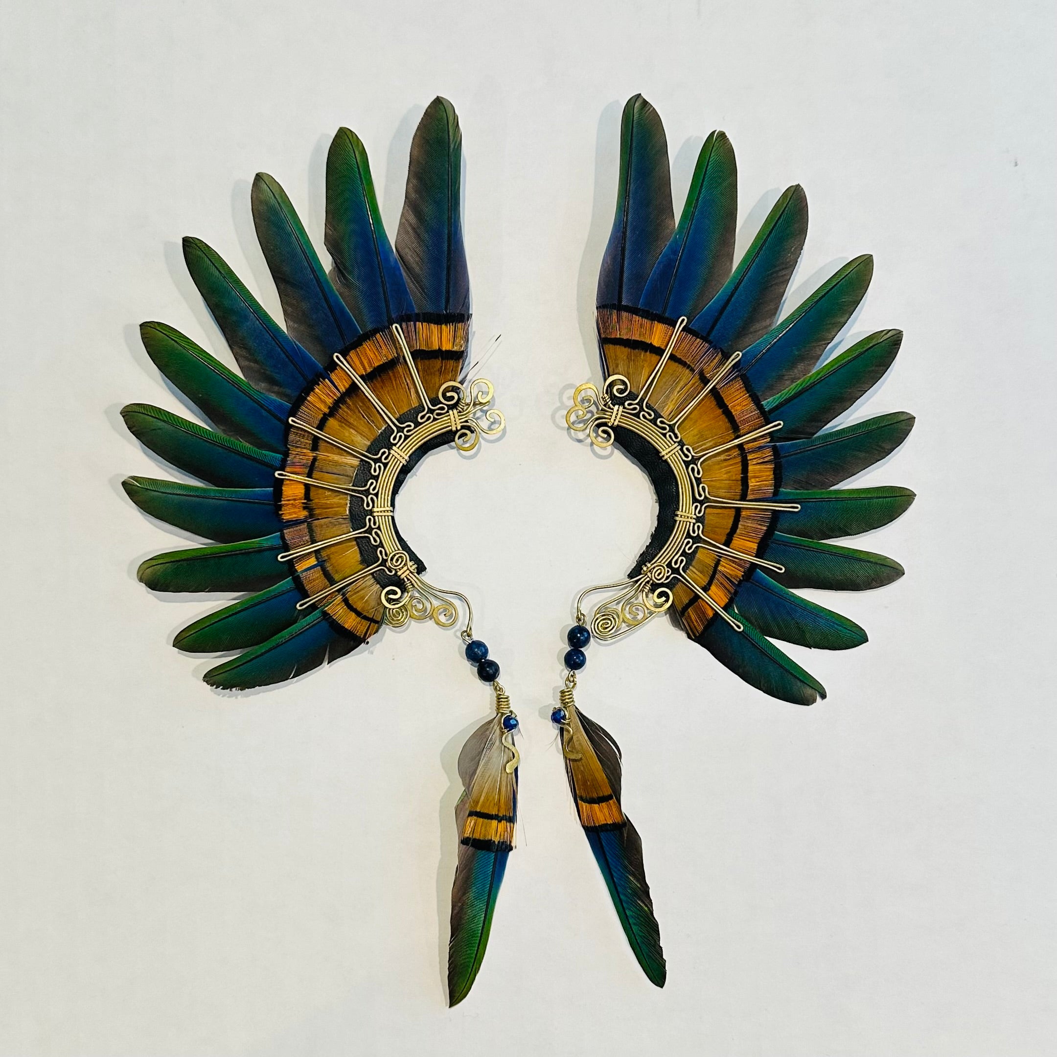Feather wing cuff Earrings 1005