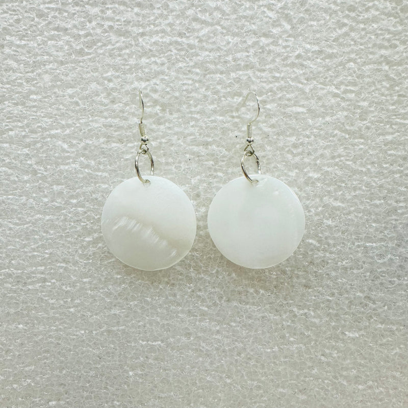 Mother of Pearl Earrings - Small