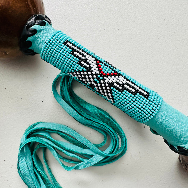 Aztec Dance Rattle 38 – Tochtli Cultural Wear