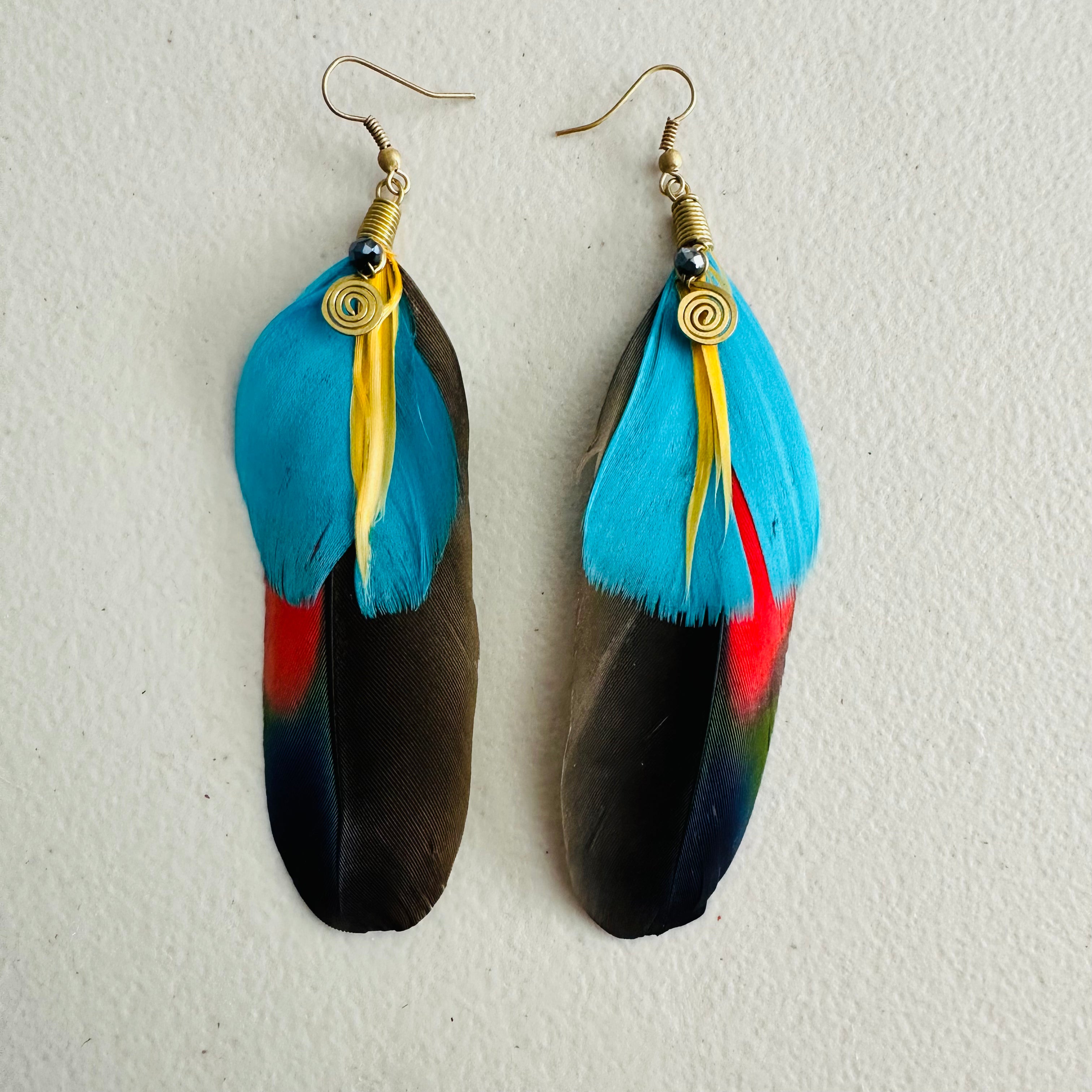 Feather Earrings(Medium) 62