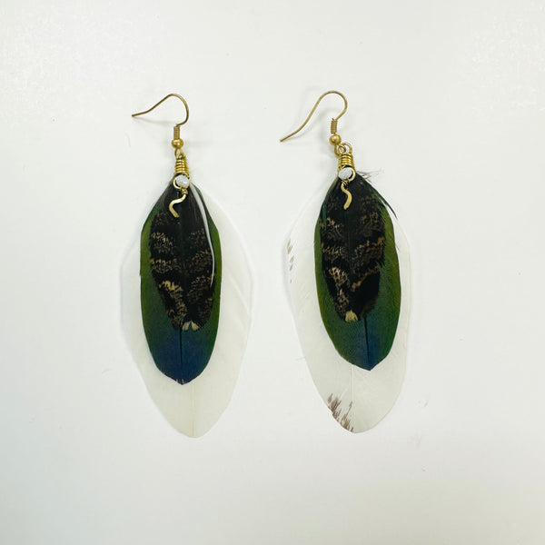 Feather Earrings(Medium) 100