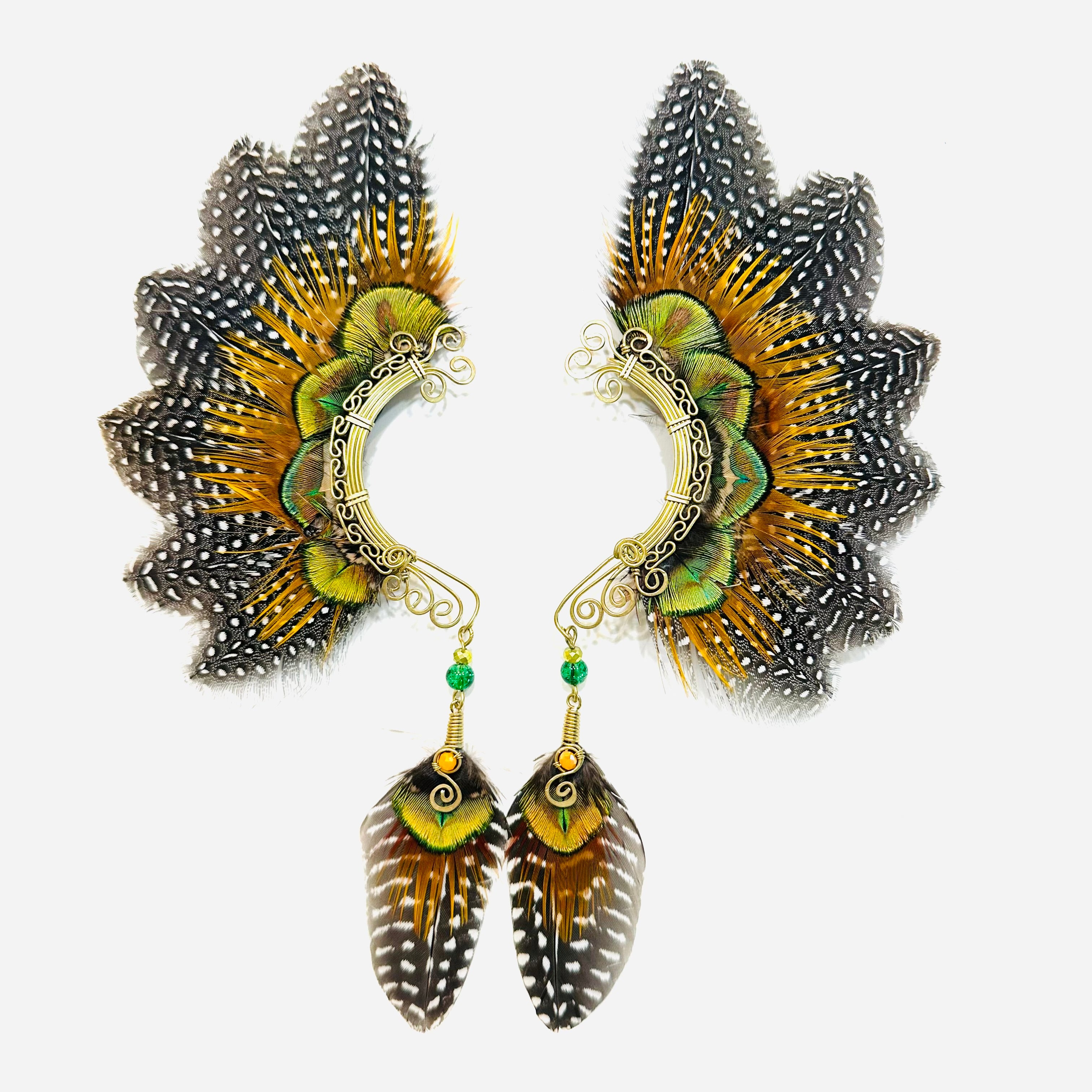 Feather wing cuff Earrings 1200