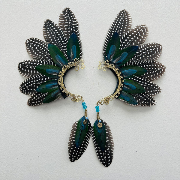 Feather wing cuff Earrings 965