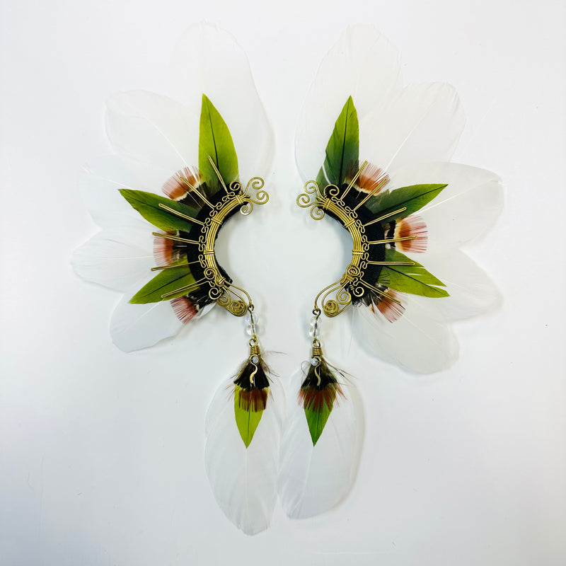 Feather wing cuff Earrings 1057
