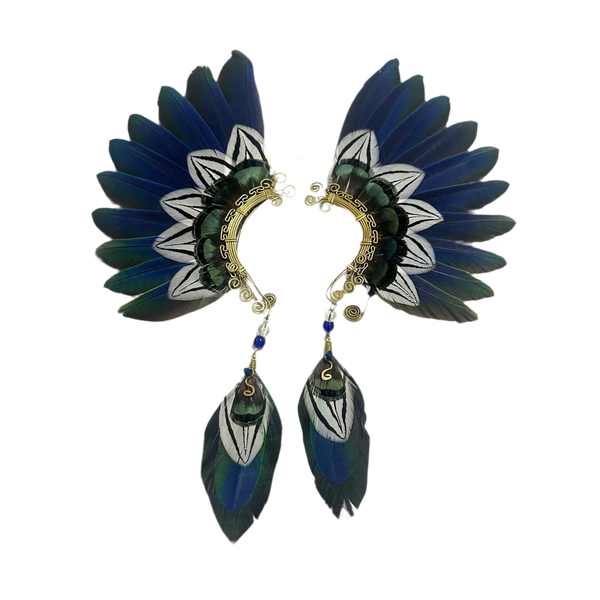 Feather wing cuff Earrings 1088
