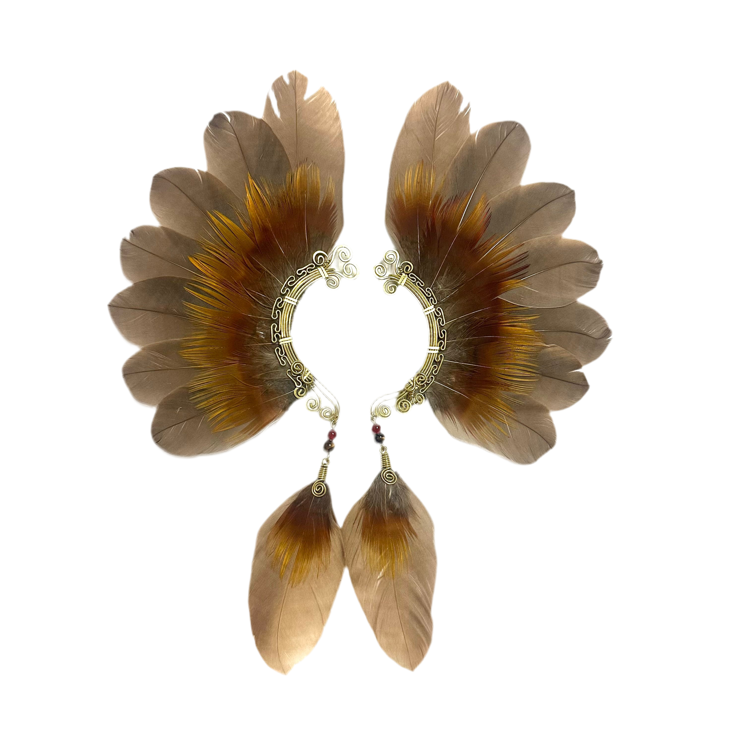 Feather wing cuff Earrings 1083