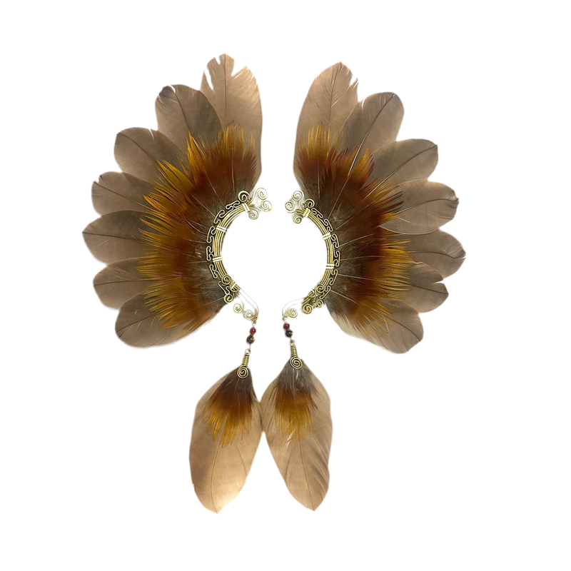 Feather wing cuff Earrings 1083
