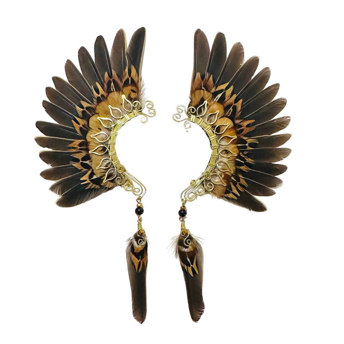 Feather wing cuff Earrings 1302