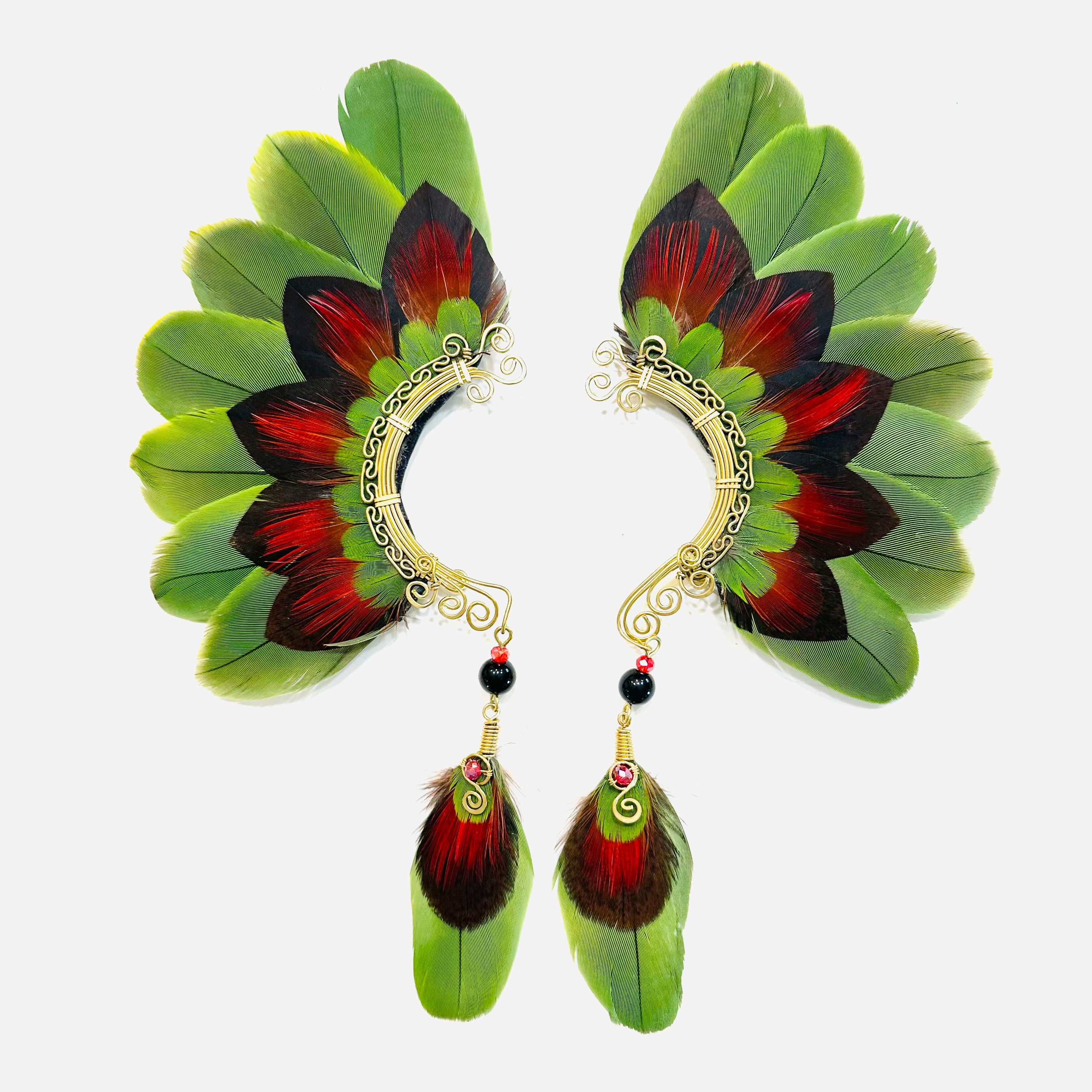 Feather wing cuff Earrings 1199