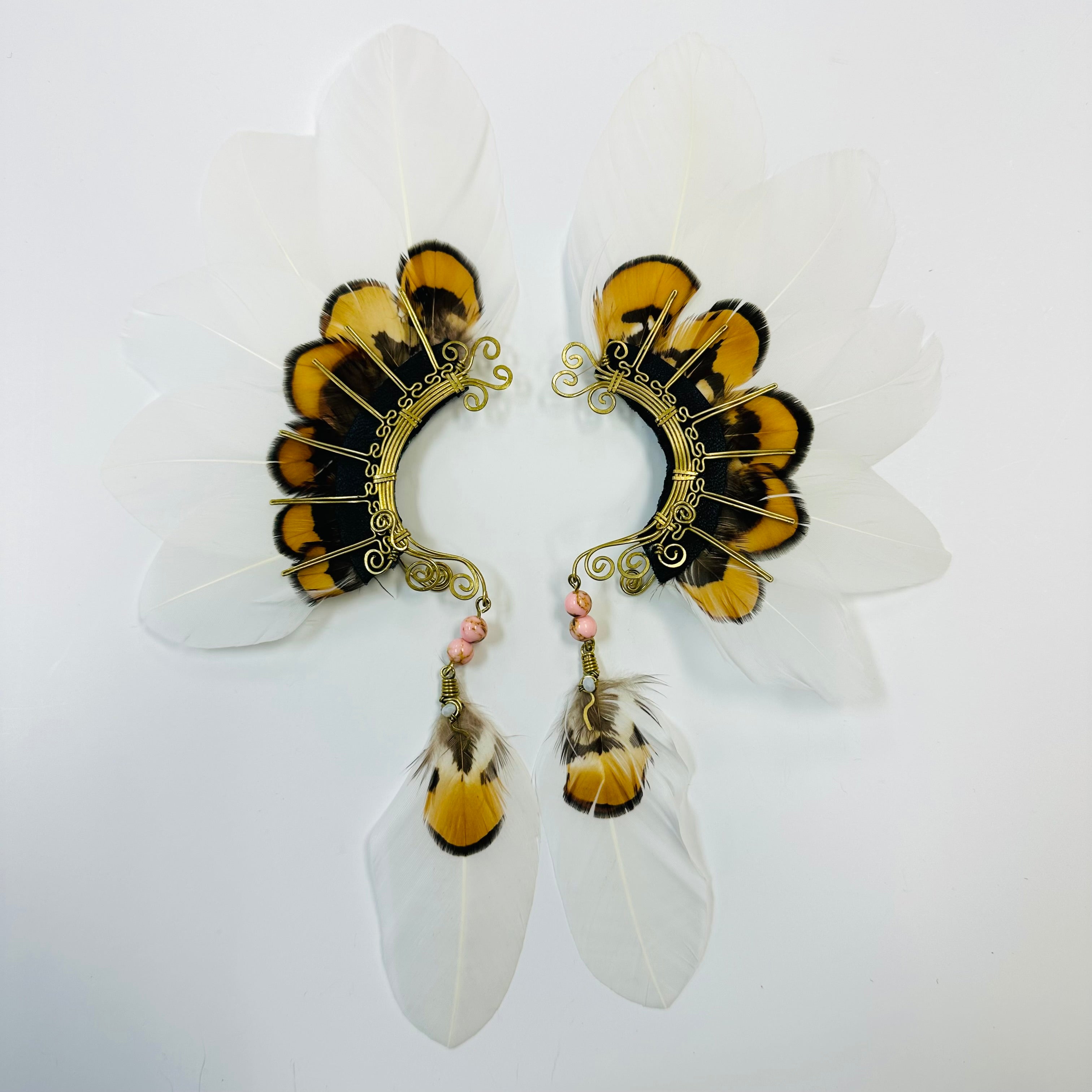 Feather wing cuff Earrings 1060