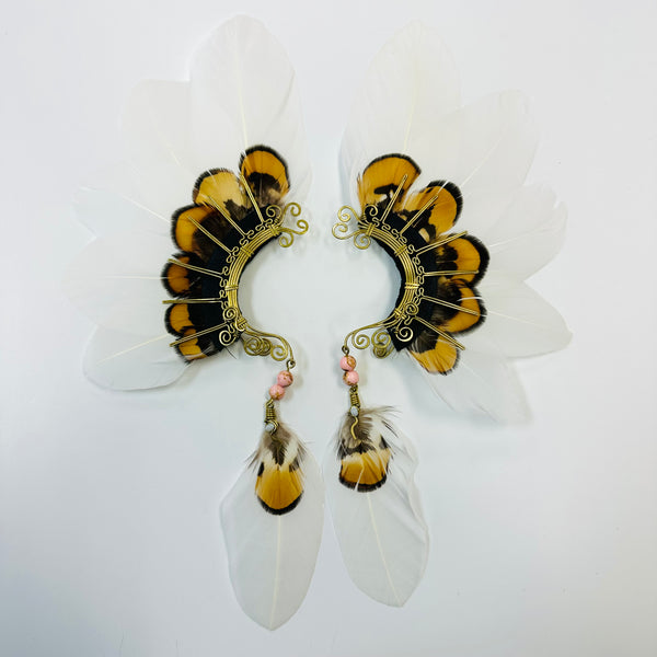 Feather wing cuff Earrings 1060
