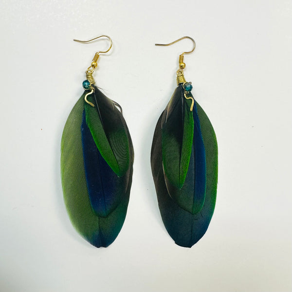 Feather Earrings (Medium) 103