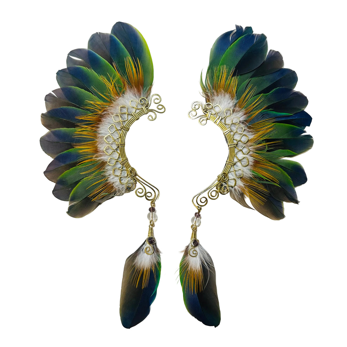 Feather wing cuff Earrings 1315