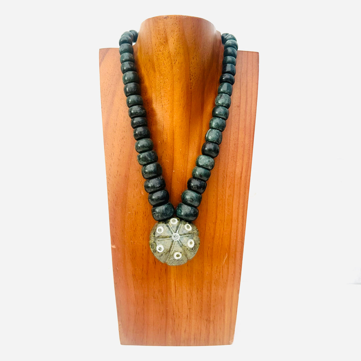 Necklace - Guatamala Jade peyote