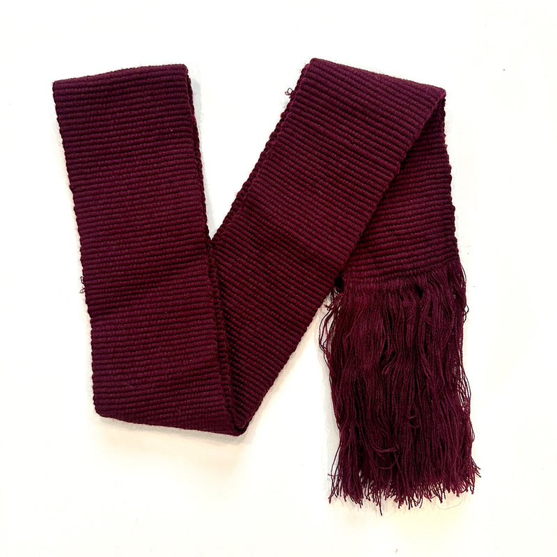 Belt|Faja - Medium Maroon