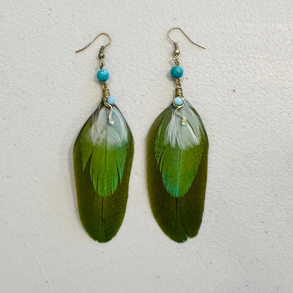 Feather Earrings (Medium) 82