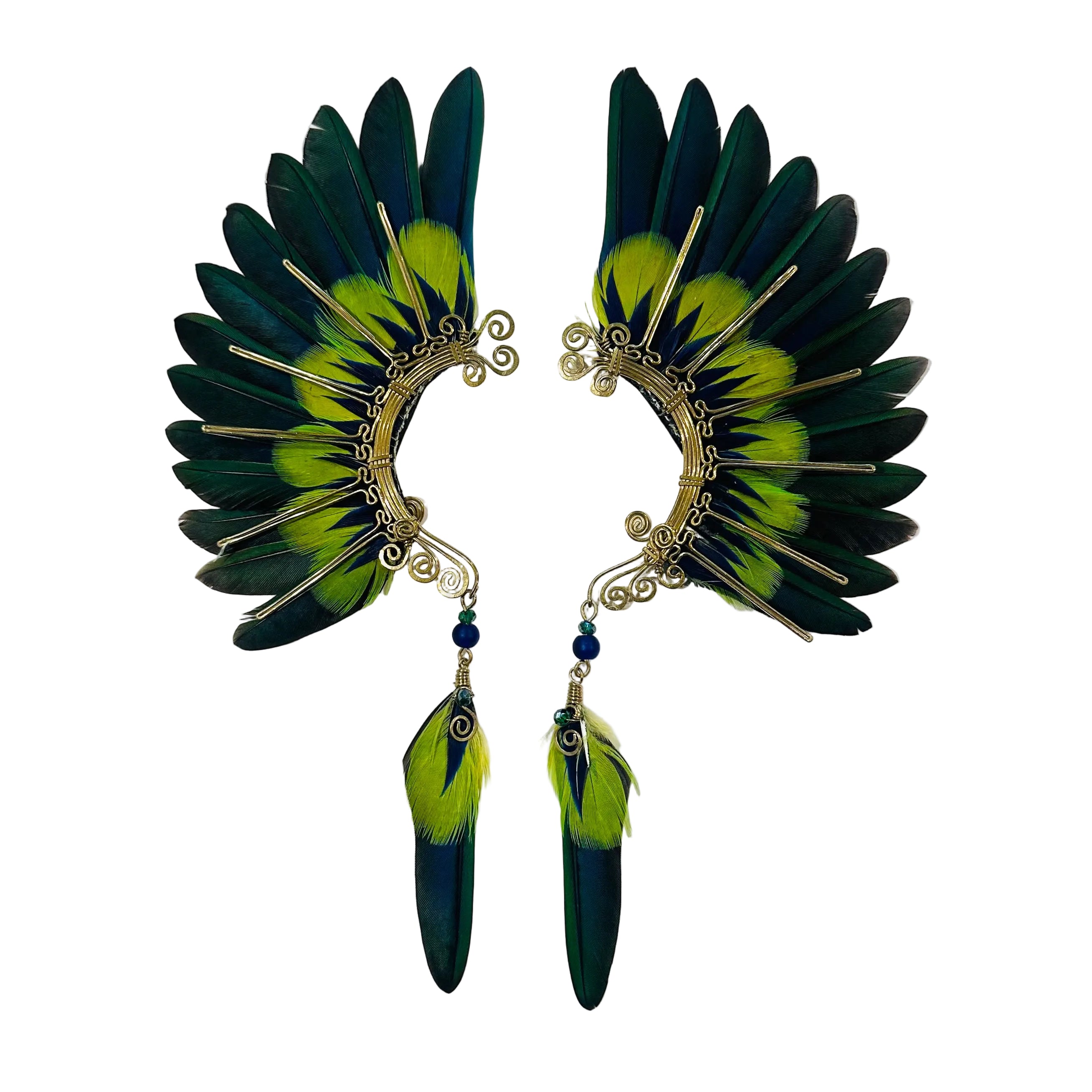 Feather wing cuff Earrings 1221