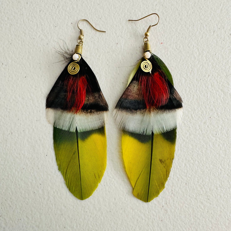 Feather Earrings(Medium) 54