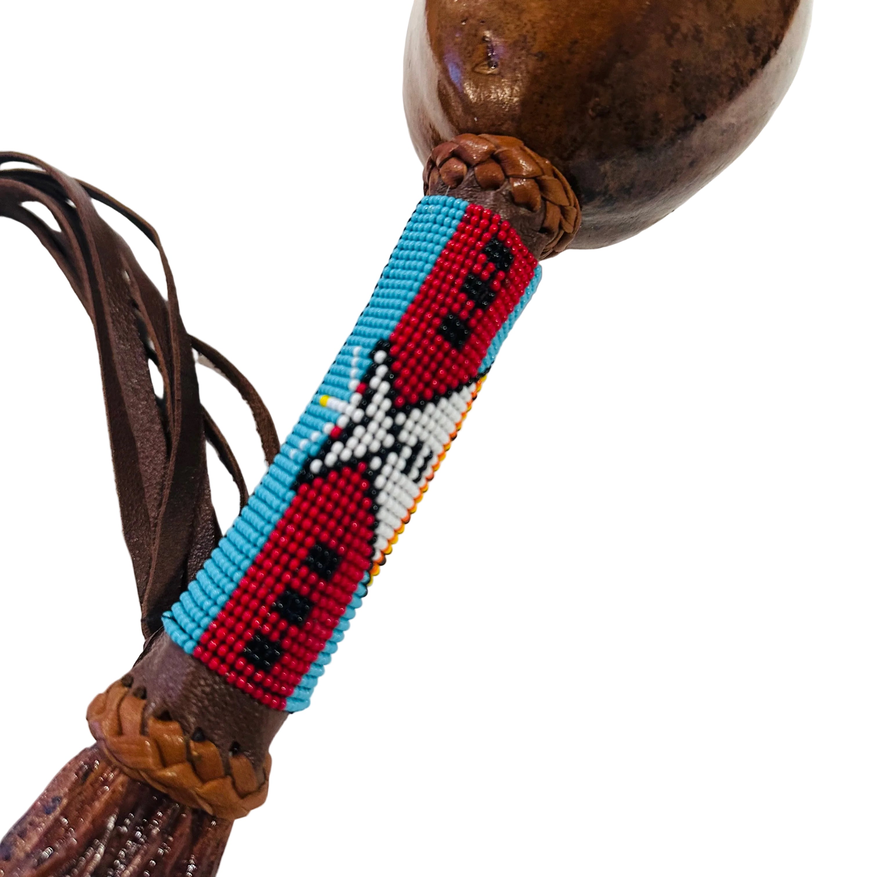Dance - Gourd Sonaja (Rattle) - Beaded 8