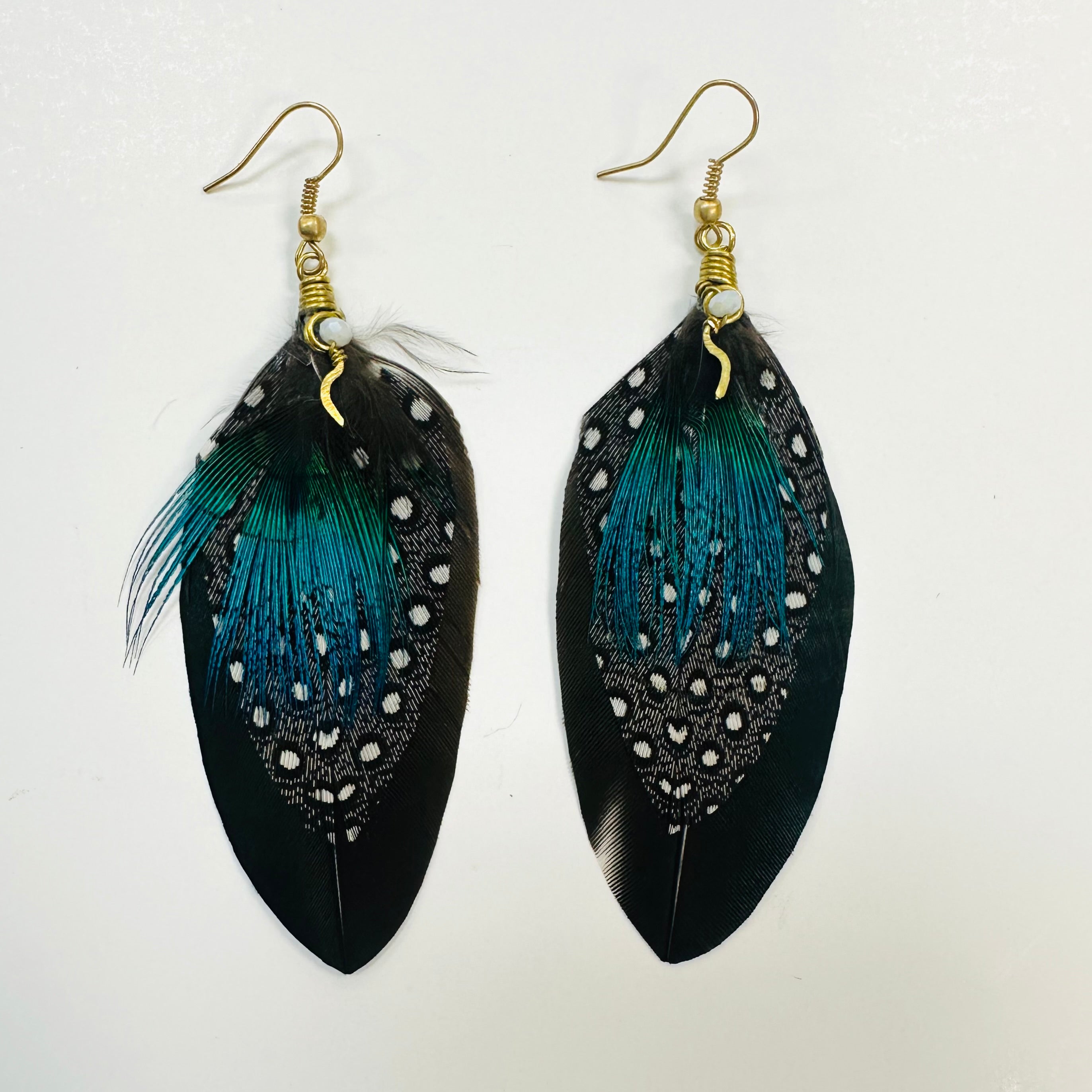 Feather Earrings (Medium) 102