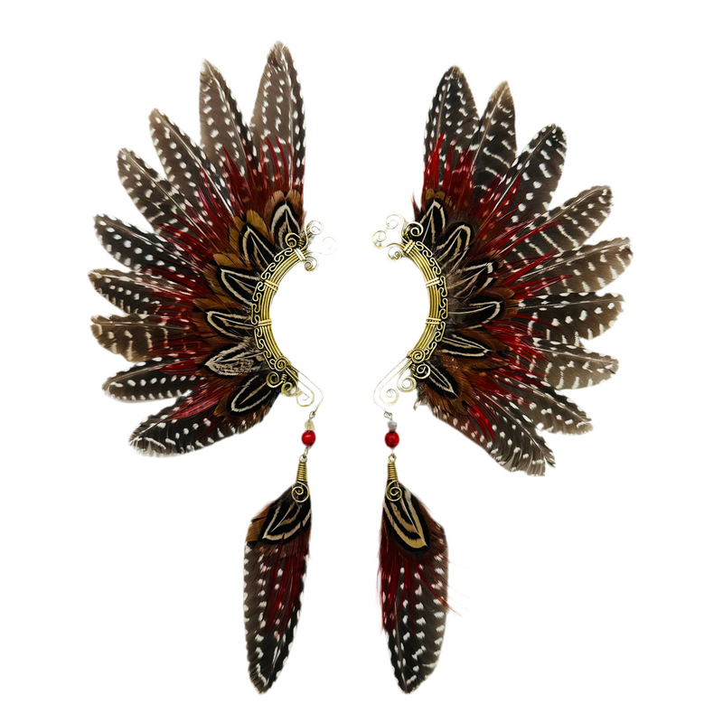 Feather wing cuff Earrings 1133