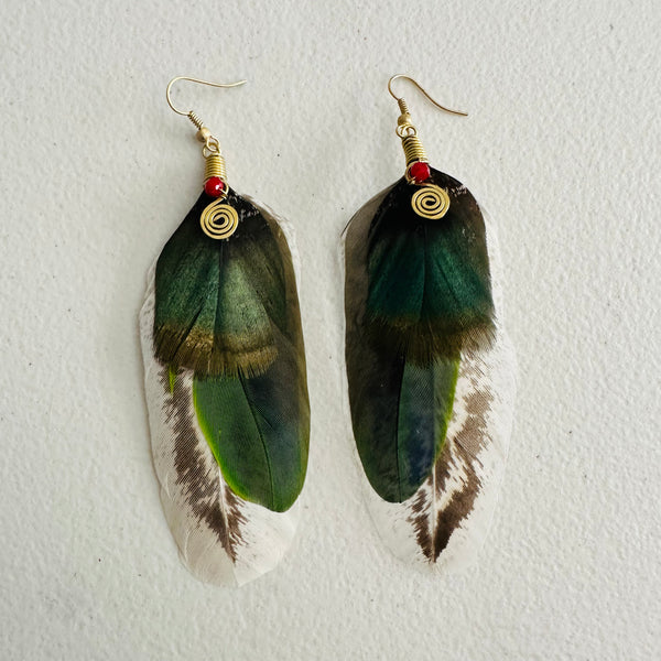 Feather Earrings(Medium) 65