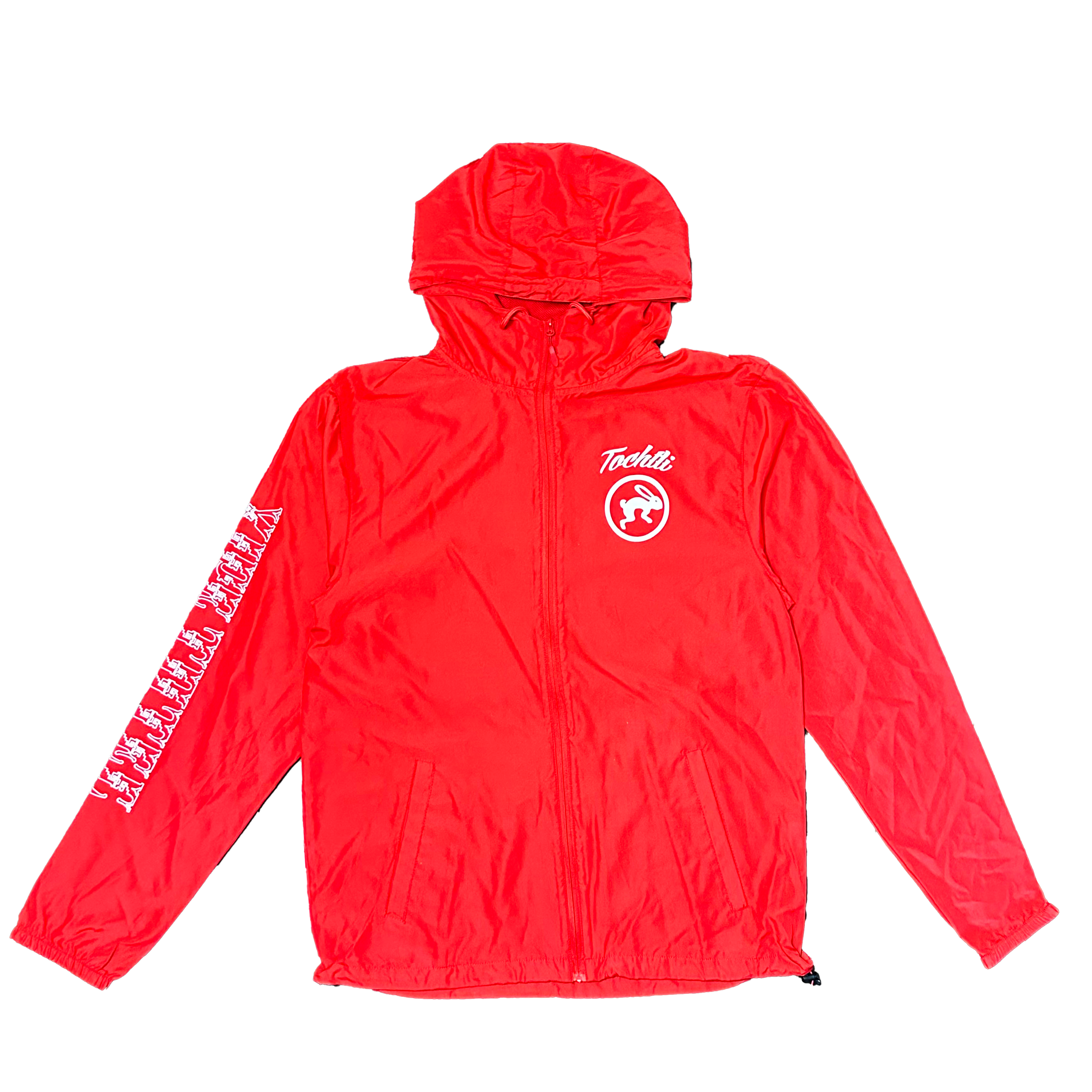 Windbreaker - Xipe Totec - Red - full zip