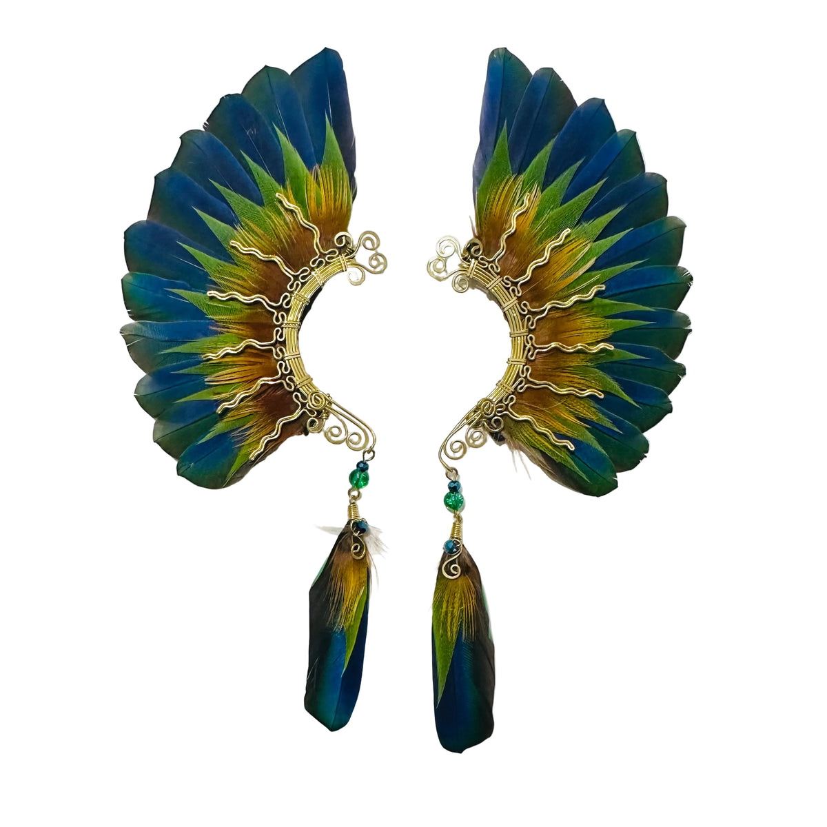Feather wing cuff Earrings 1299