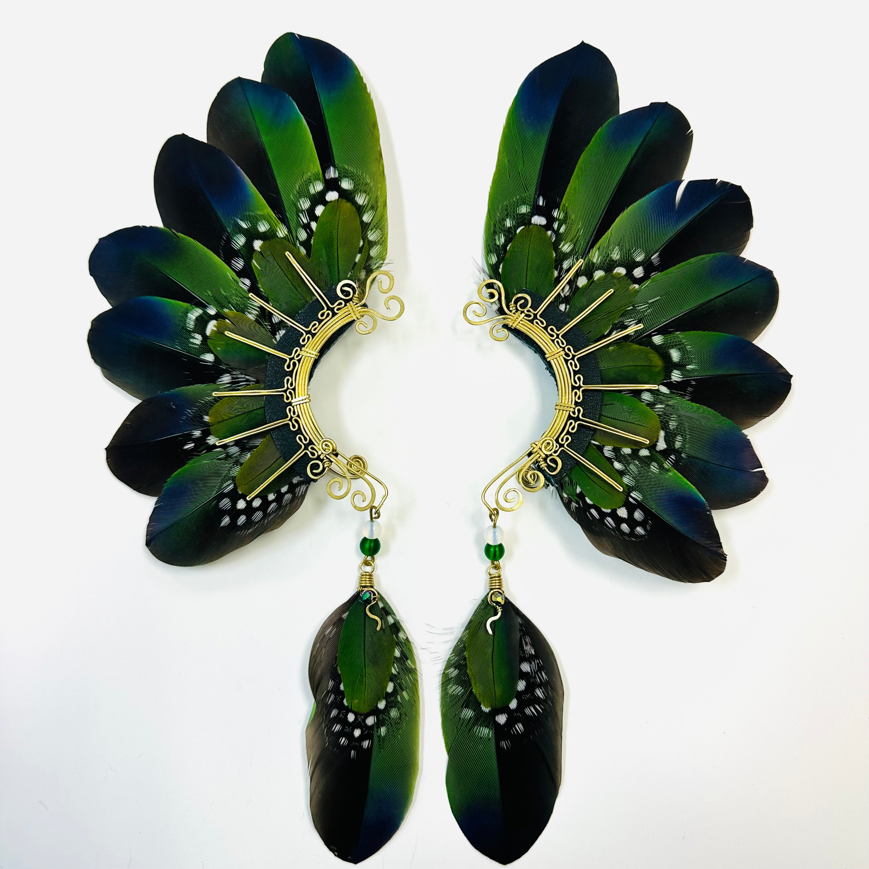Feather wing cuff Earrings 1061
