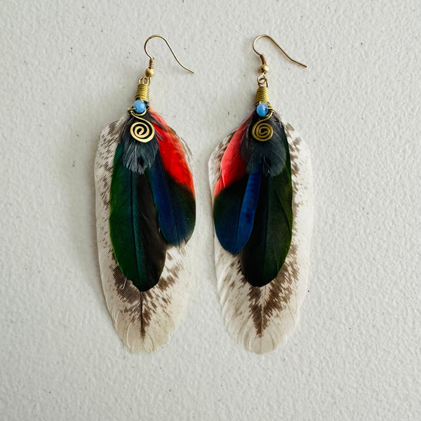 Feather Earrings(Medium) 51