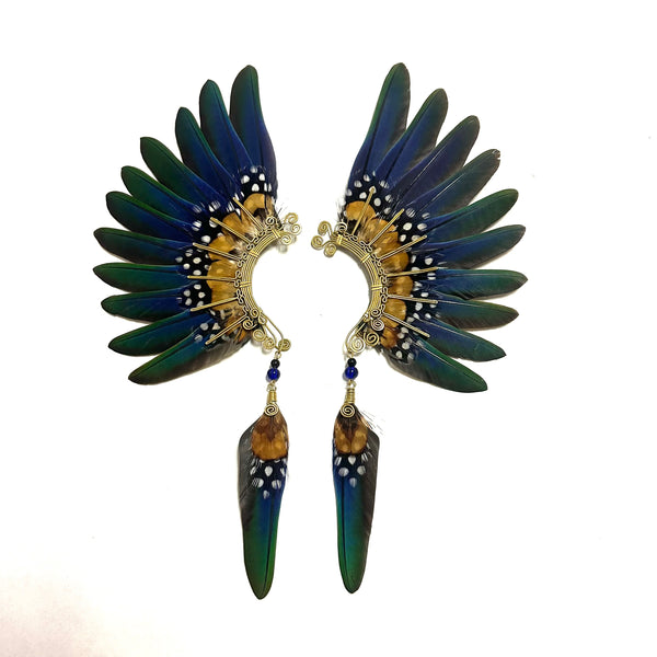 Feather wing cuff Earrings 1096