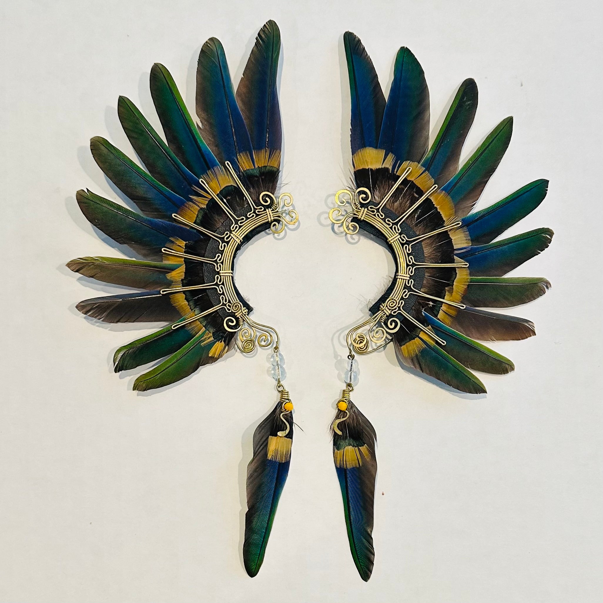 Feather wing cuff Earrings 1010