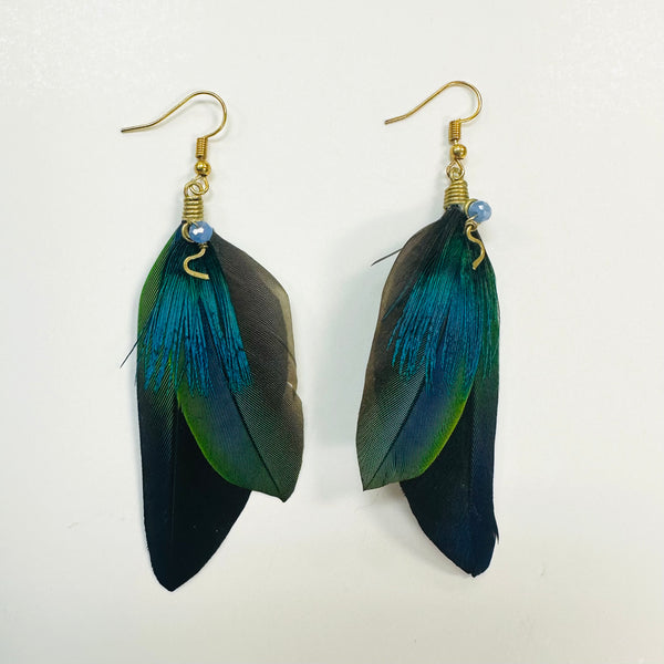 Feather Earrings (Medium) 104