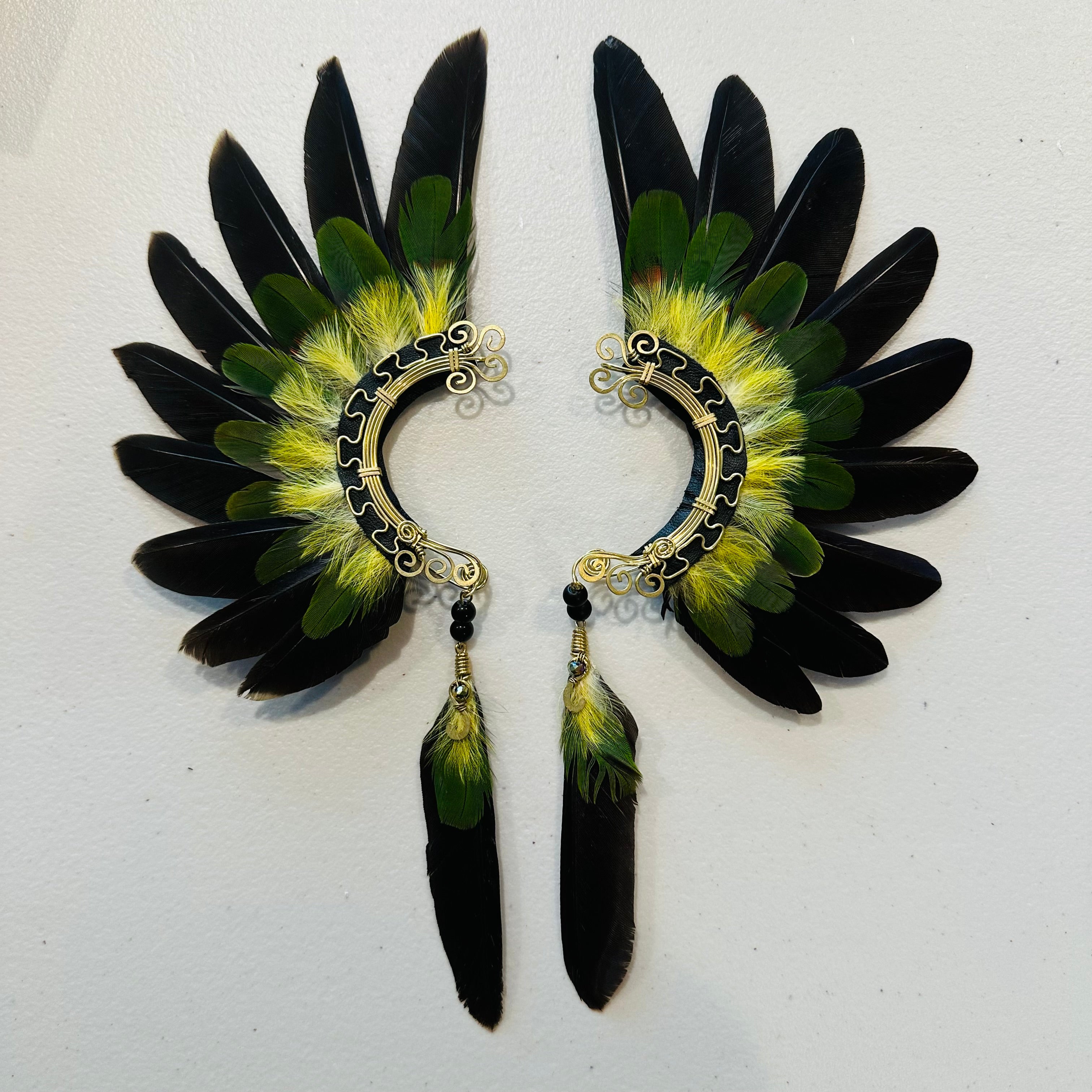 Feather wing cuff Earrings 995