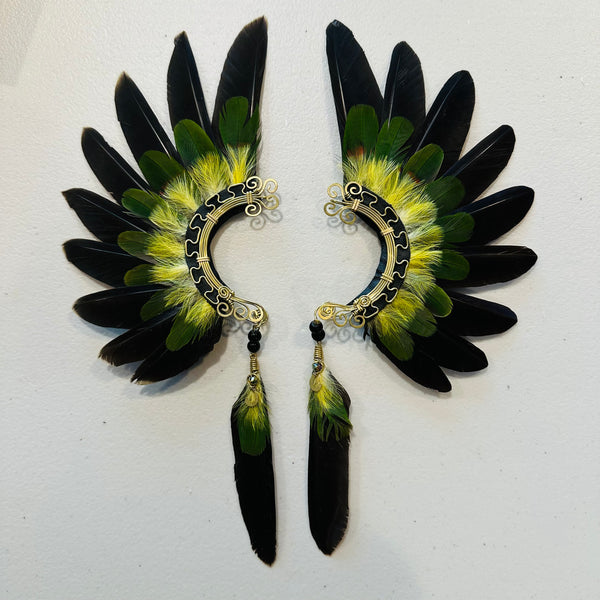 Feather wing cuff Earrings 995