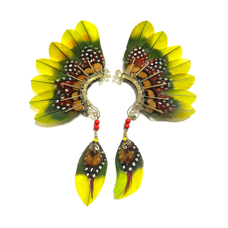 Feather wing cuff Earrings 1103