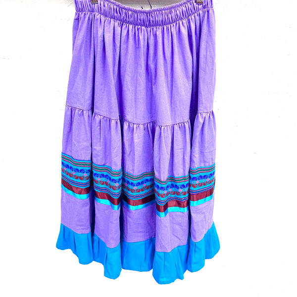 Skirt - Purple/Blue