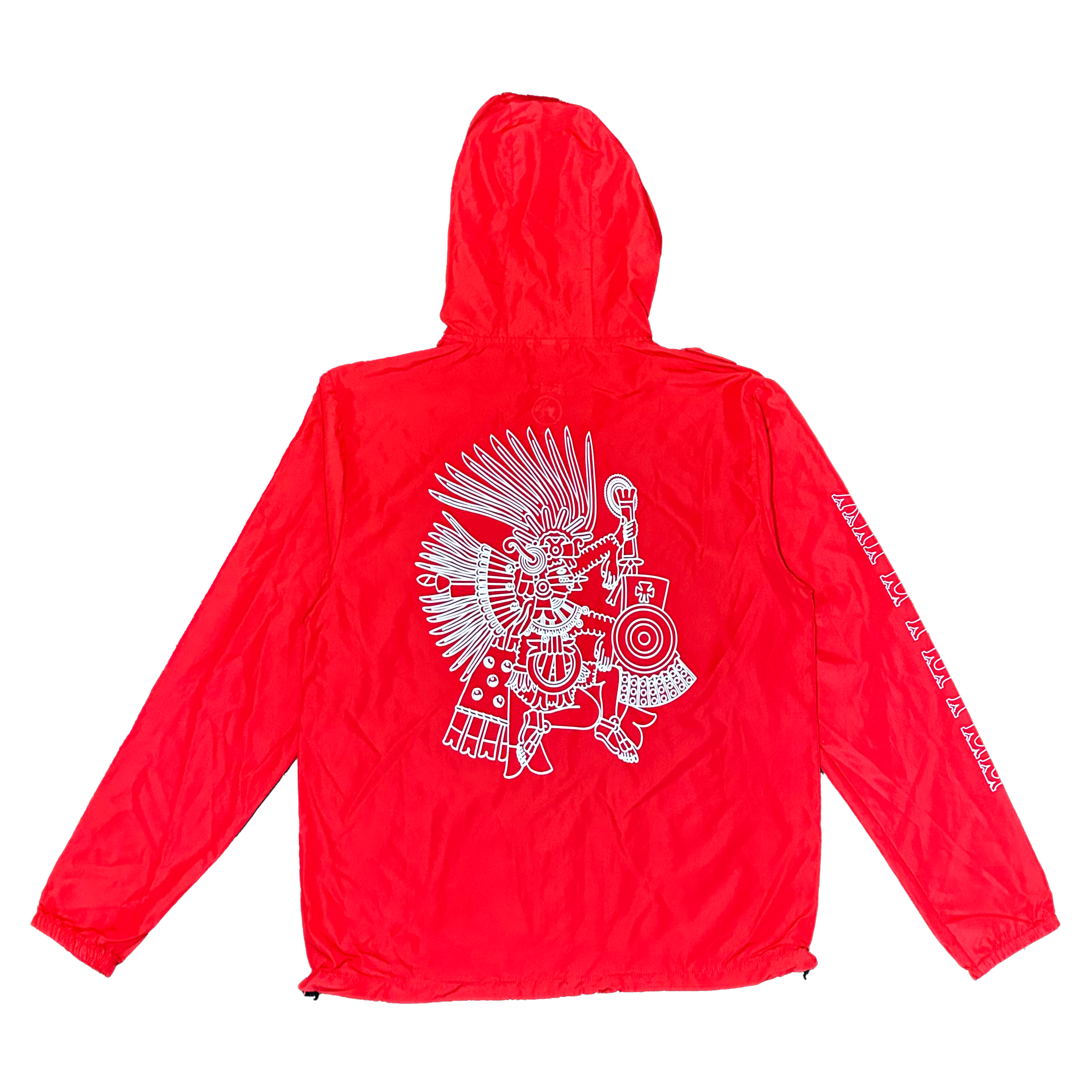 Windbreaker - Xipe Totec - Red - full zip