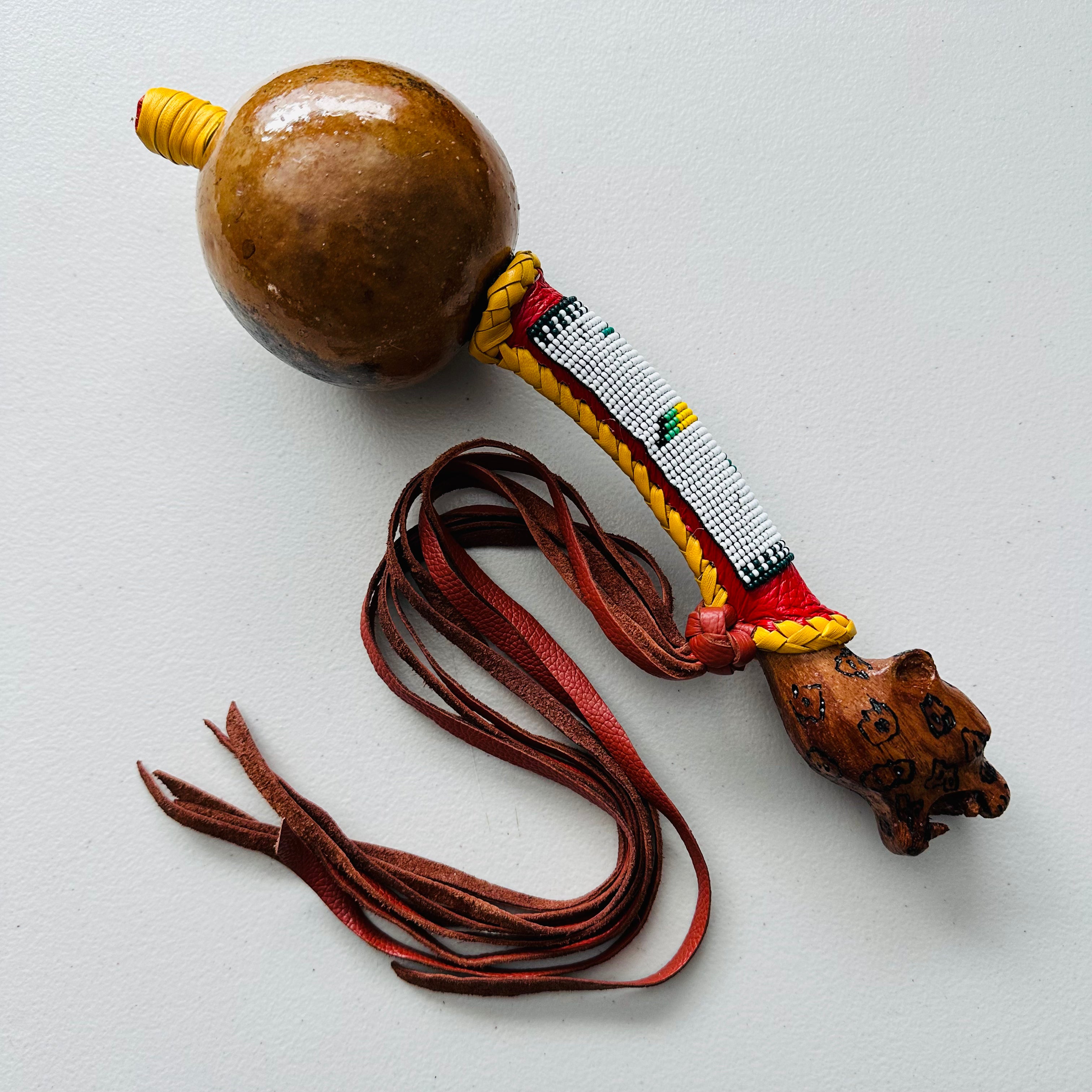 Aztec Dance Rattle 45 – Tochtli Cultural Wear