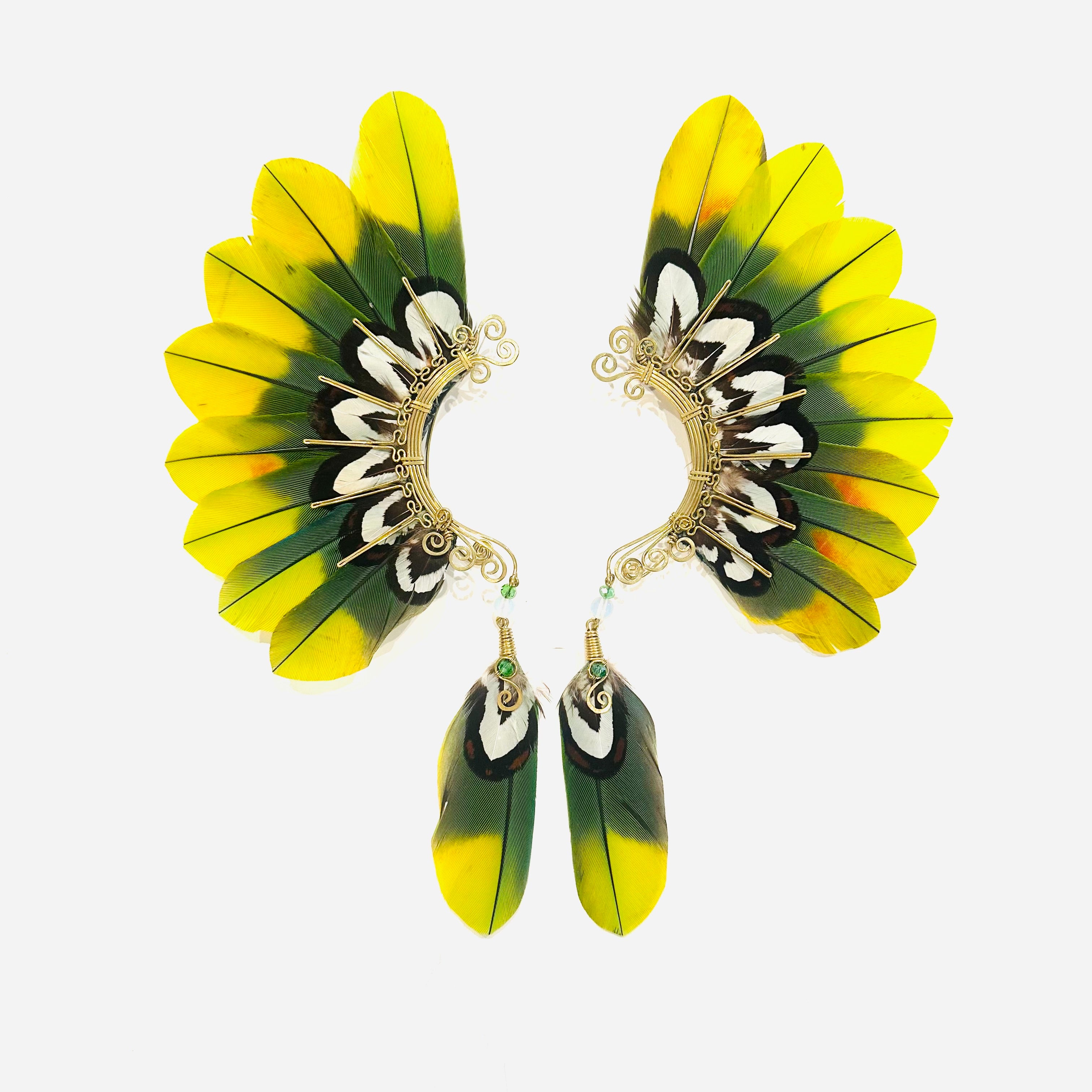 Feather wing cuff Earrings 1142