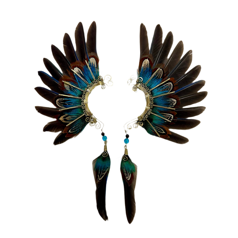Feather wing cuff Earrings 1121