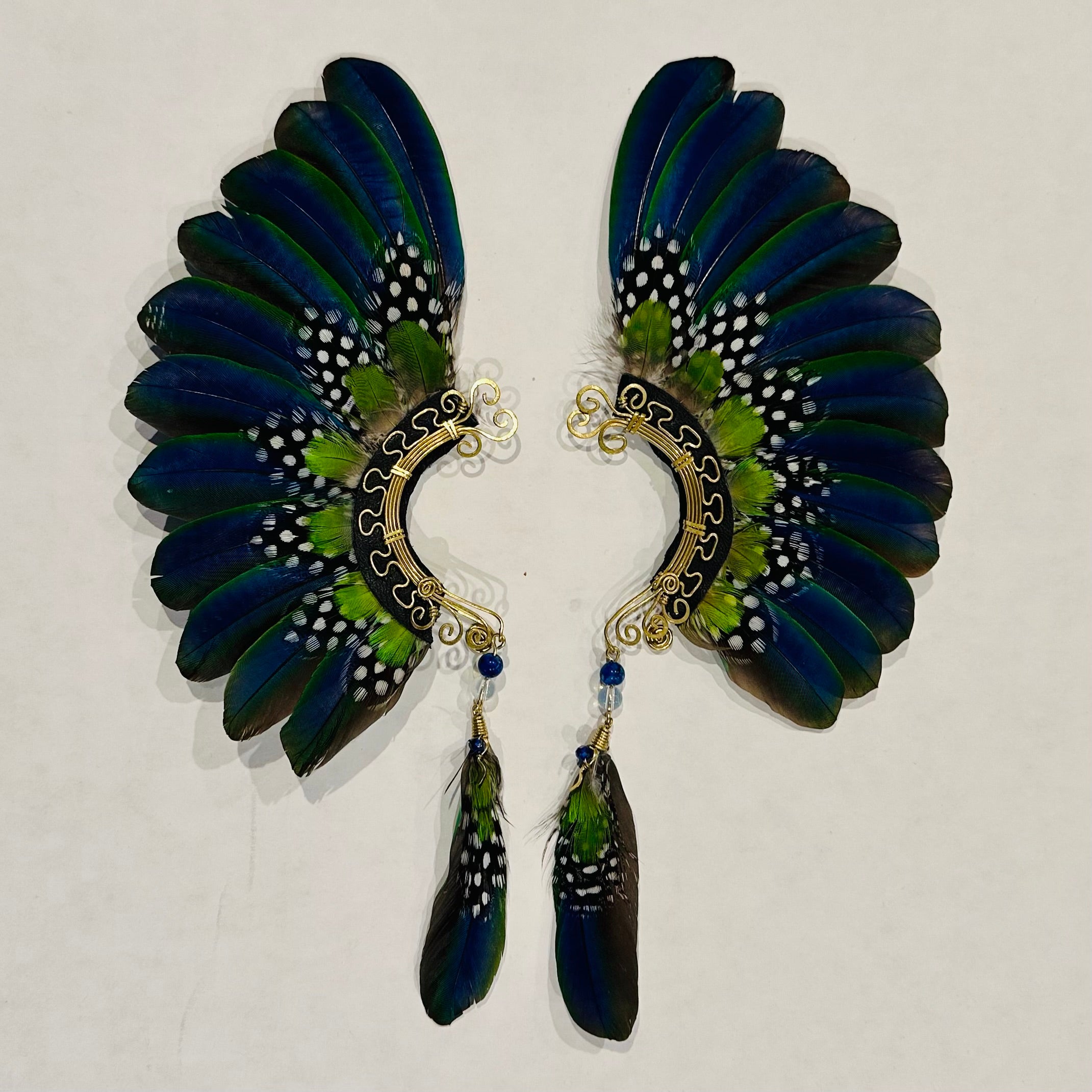 Feather wing cuff Earrings 1021