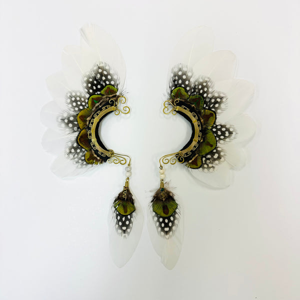 Feather wing cuff Earrings 1047