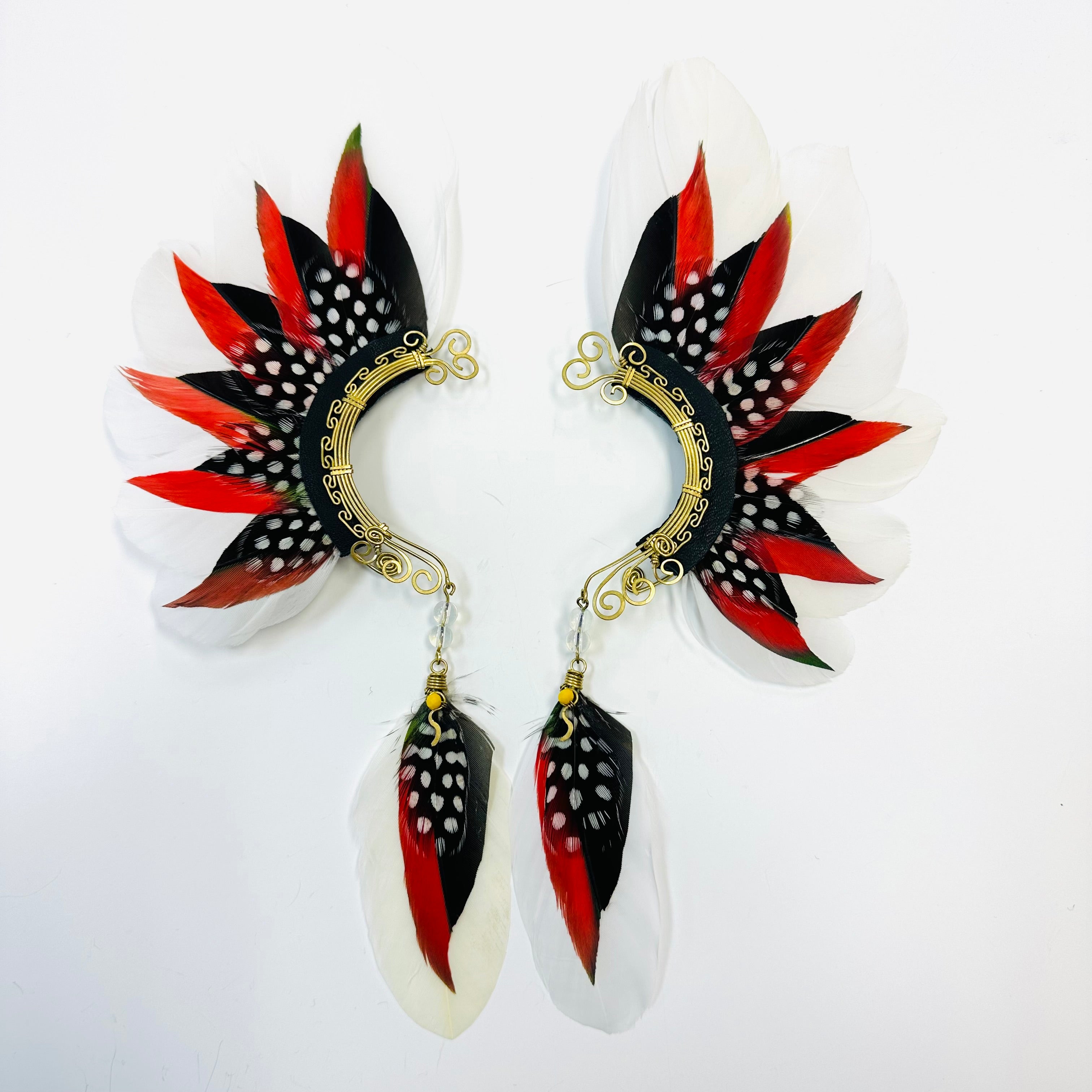 Feather wing cuff Earrings 1073