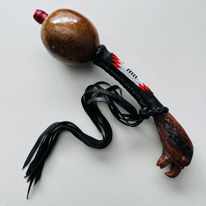 Aztec Dance Rattle 43 – Tochtli Cultural Wear