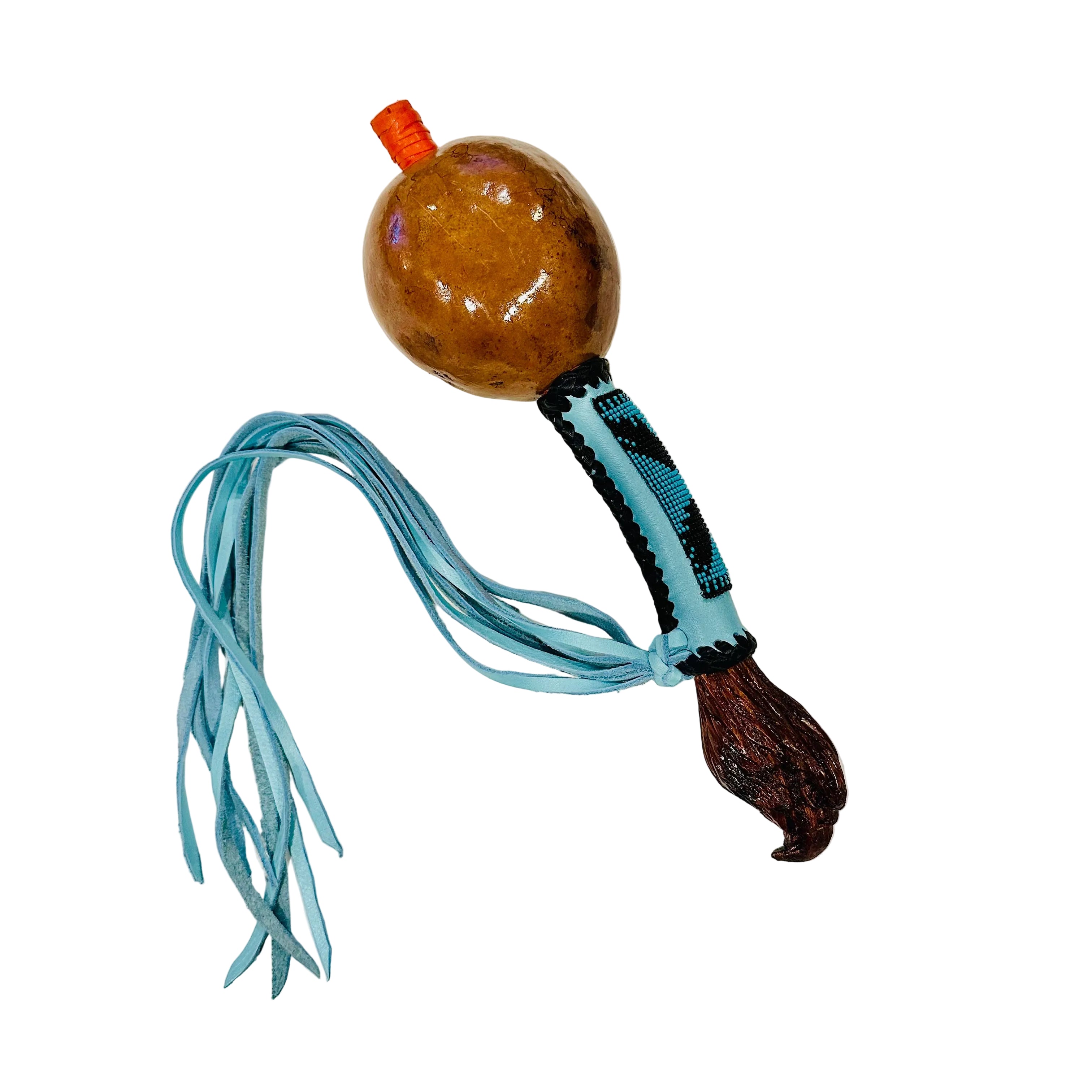 Dance - Gourd Sonaja (Rattle) - Beaded 17
