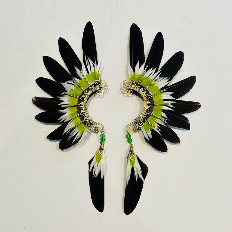Feather wing cuff Earrings 1000