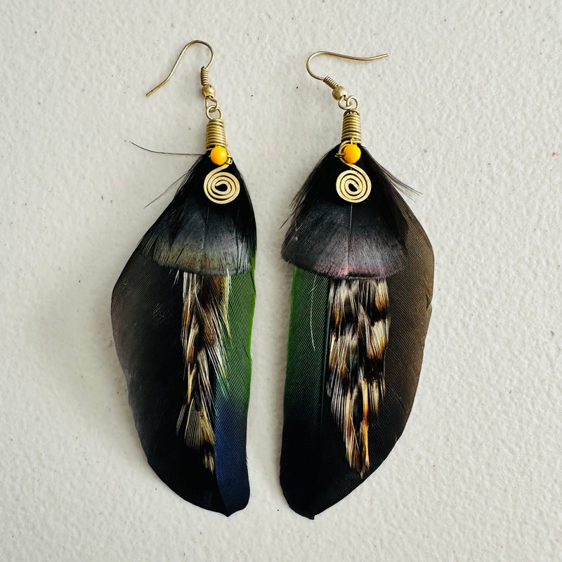 Feather Earrings(Medium) 55