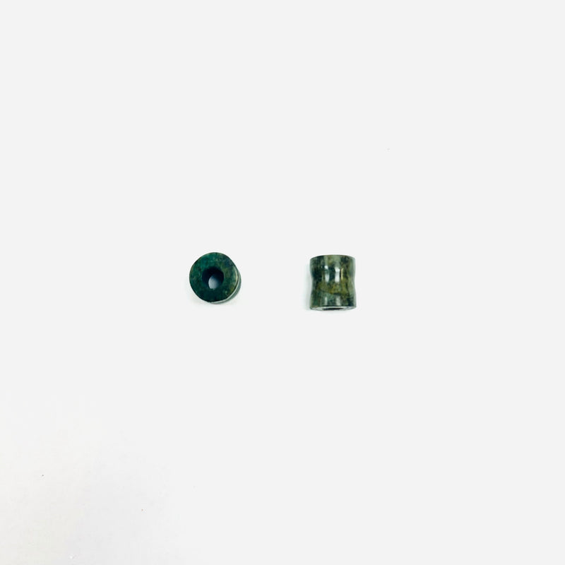 Earrings Jade plugs 13 mm
